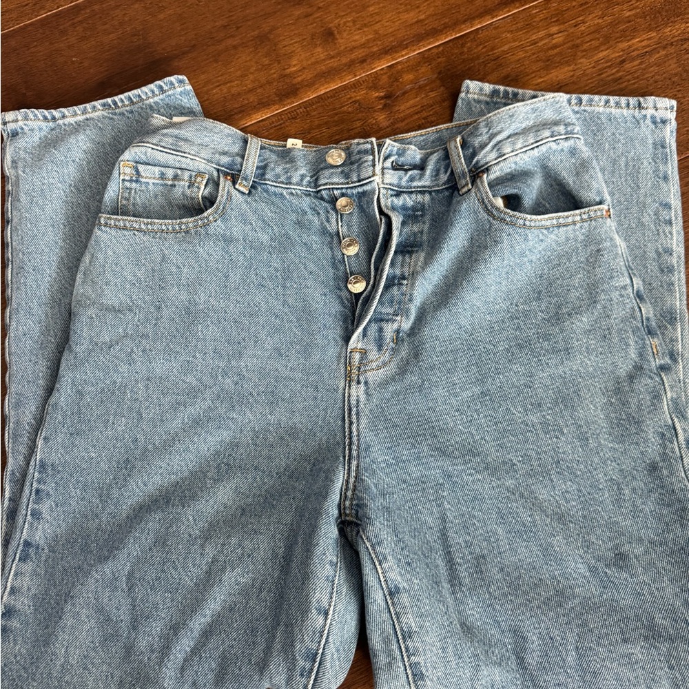 PacSun Sky Blue High Waist Jeans